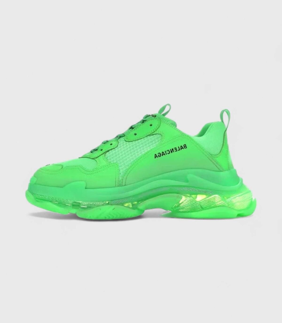 Triple S 'Neon Green Clear Sole'