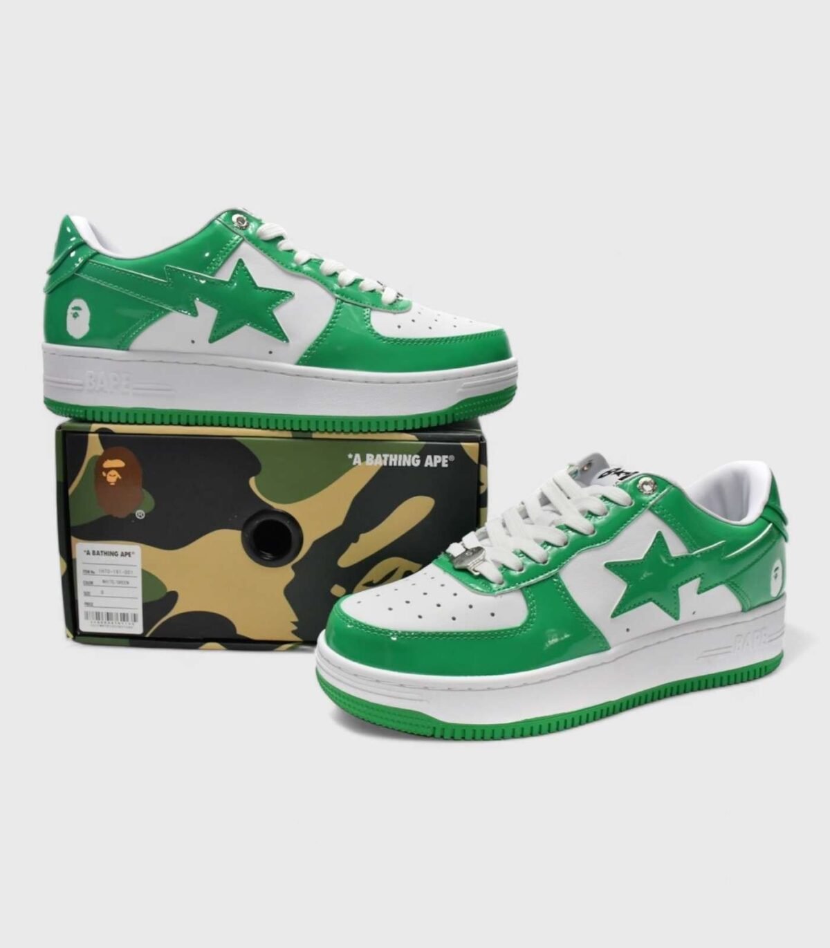 Bape Sta 'White Green' - immagine 3