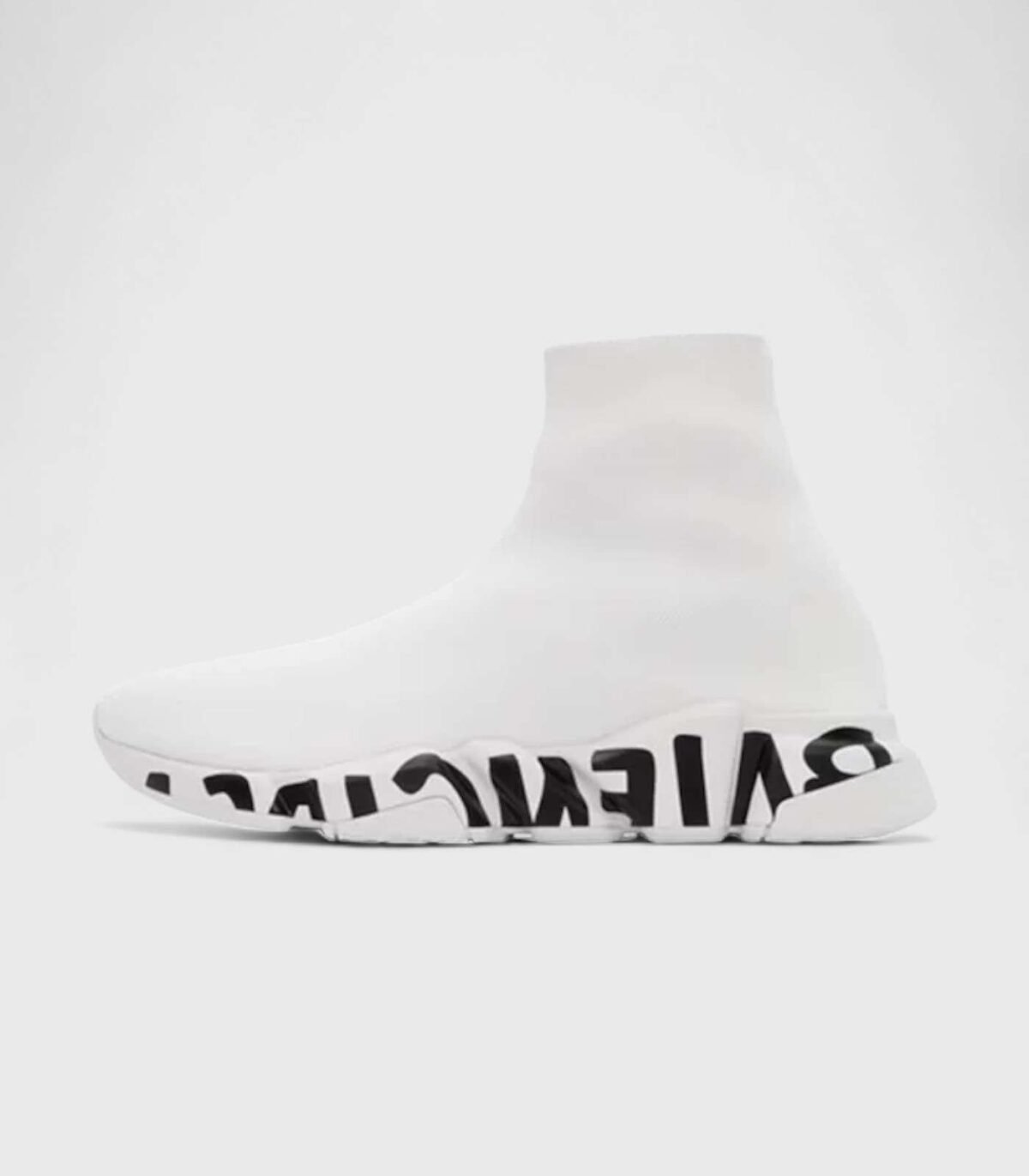 Speed Graffiti Trainers 'White Black'