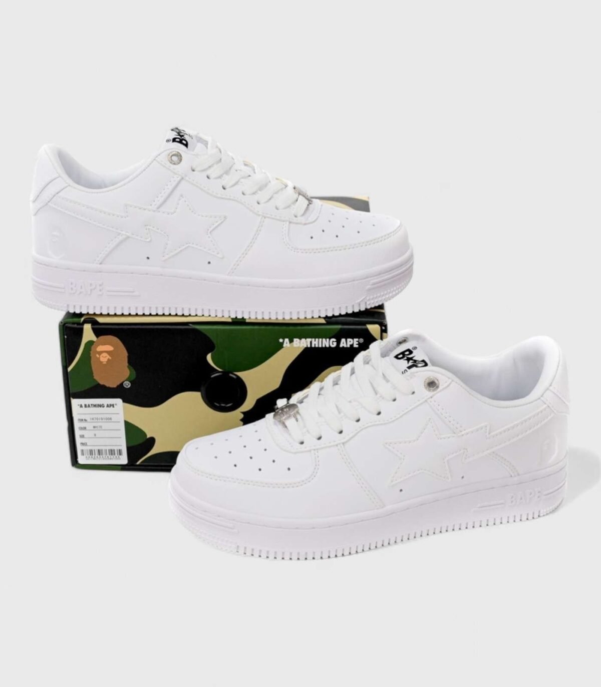 Bape Sta 'Triple White' - immagine 3