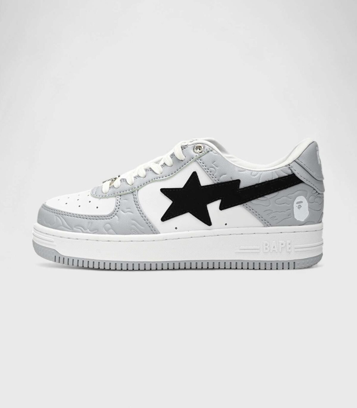 Bape Sta 'Grey Embrossing'